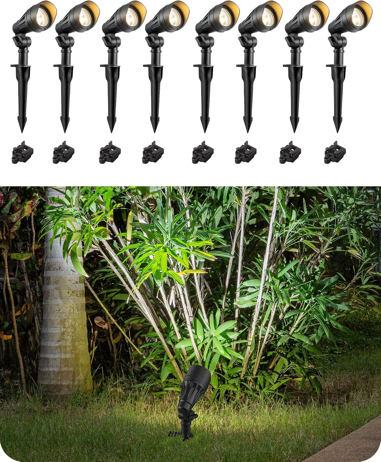 Outdoor Lighting Spotlight - Low Voltage Spotlight Aluminum Housing Outdoor