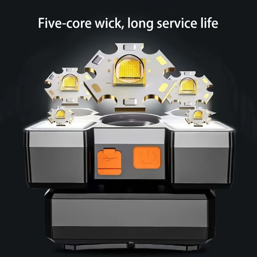 5*LED High Power Headlamp Supe - Outdoor Lighting Nearby 评论和价格