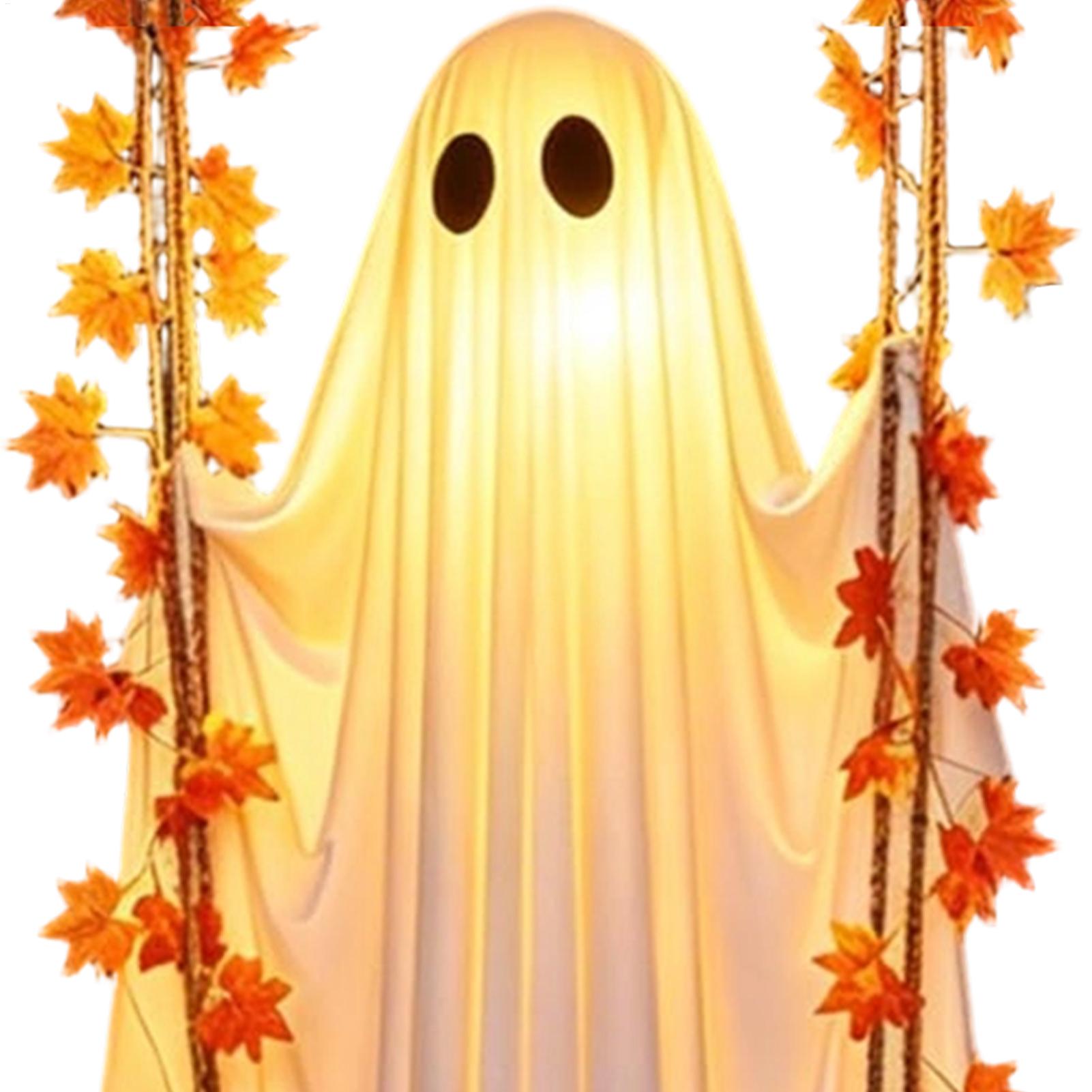 Swinging Ghost Light Up Spooky - Outdoor Lighting Front Yard 评论和价格