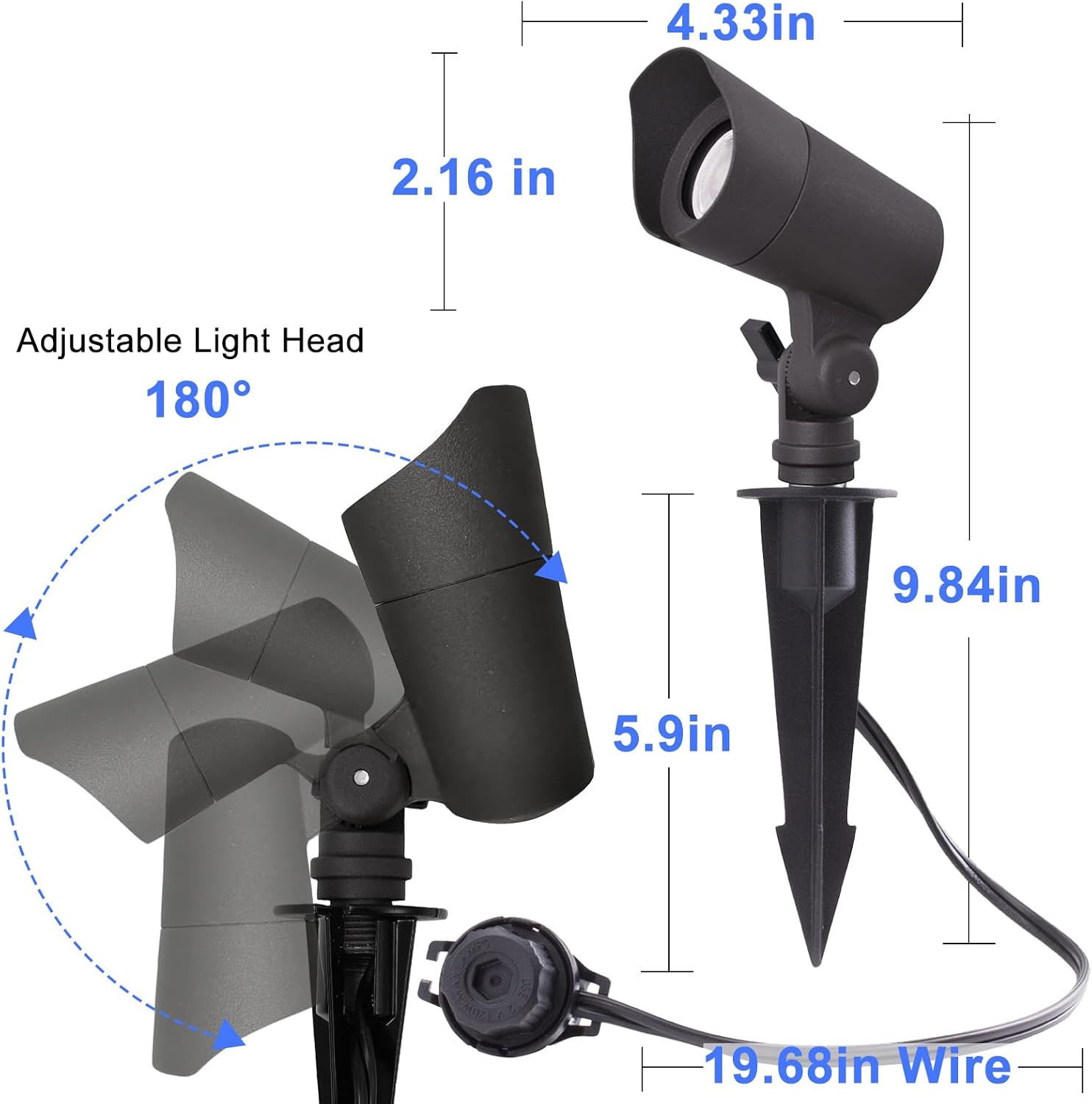 Low Voltage 12V LED Landscape  - Outdoor Lighting Spotlight 评论和价格
