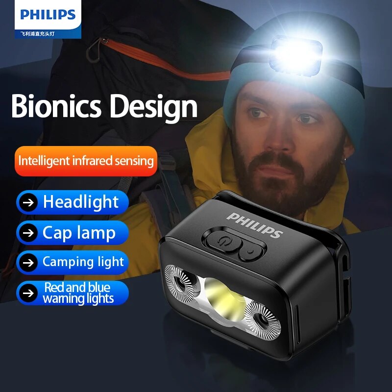 PHILIPS LED Headlamp Sensor He - Outdoor Lighting Philips 评论和价格