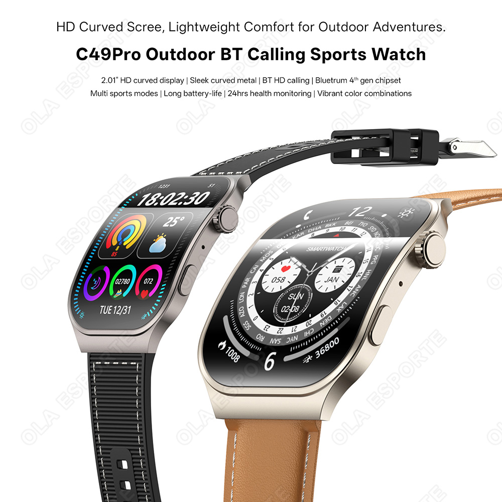 New Curved Screen Smart Watch  - Outdoor Lighting Smart Controller 评论和价格