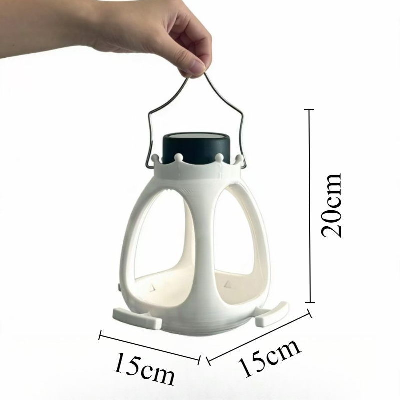 Solar Bird Feeder with LED Lig - Outdoor Lighting Under Eaves 评论和价格