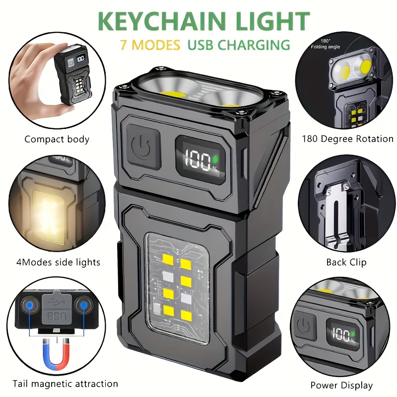 Mini Rechargeable LED Pocket F - Outdoor Lighting Beacon 评论和价格