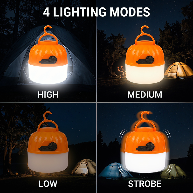 Mini Portable LED Pumpkin Bulb - Outdoor Lighting Beacon 评论和价格