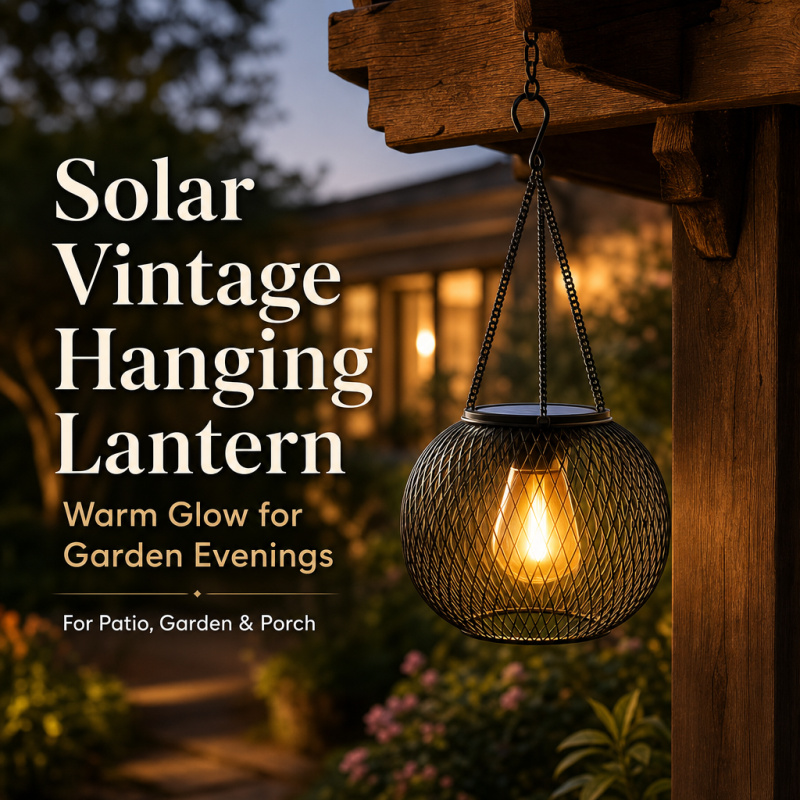 Solar Powered LED Hanging Floo - Solar Lantern Hanging 评论和价格