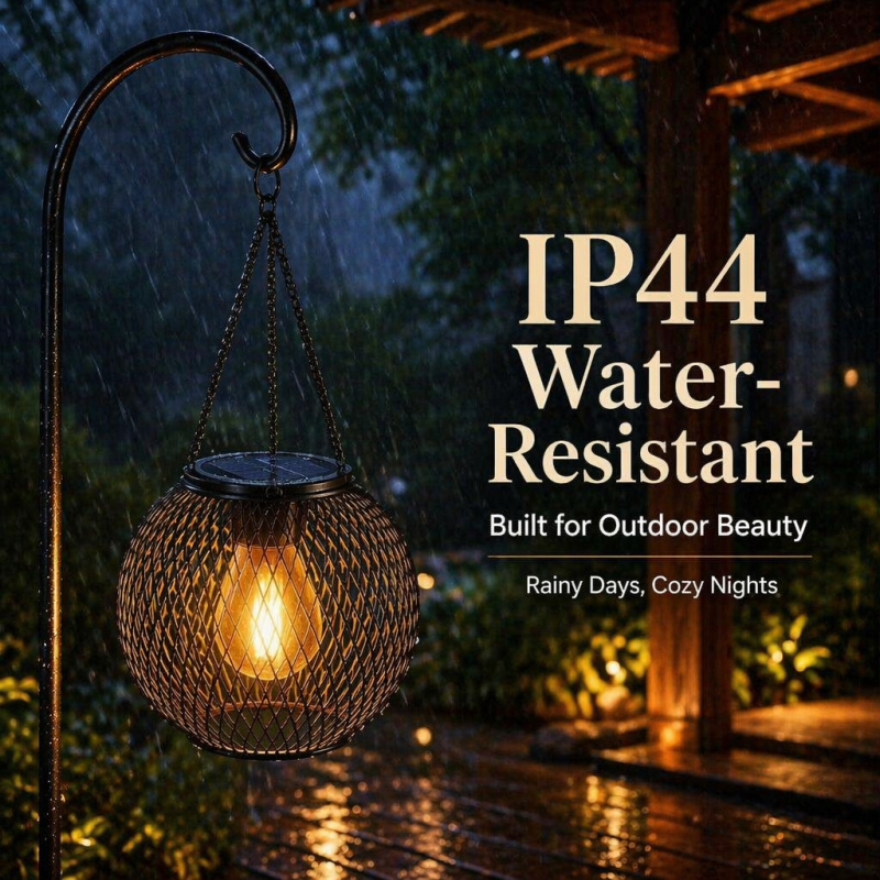 Solar Powered LED Hanging Floo - Solar Lantern Hanging 评论和价格