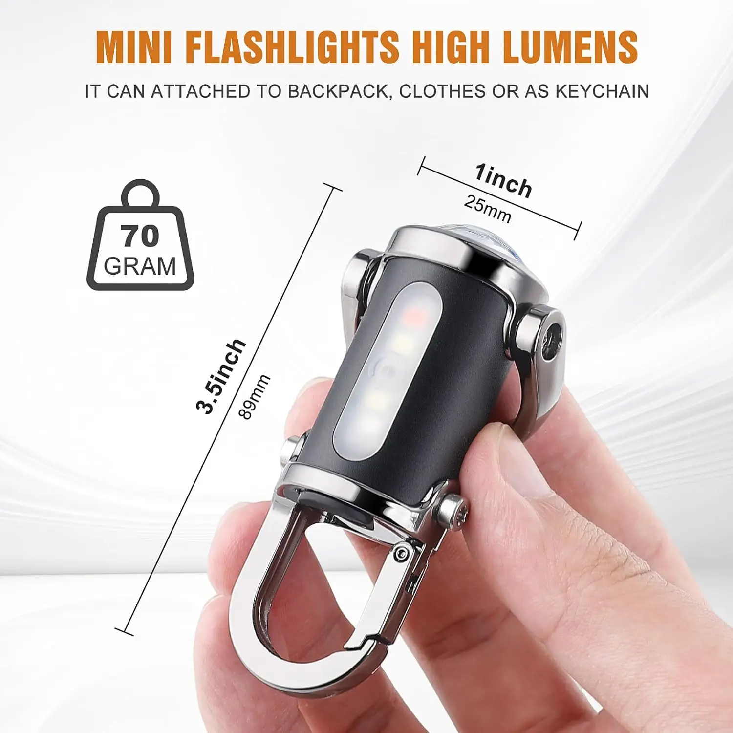 Mini Keychain Flashlight Recha - Outdoor Lighting Nearby 评论和价格