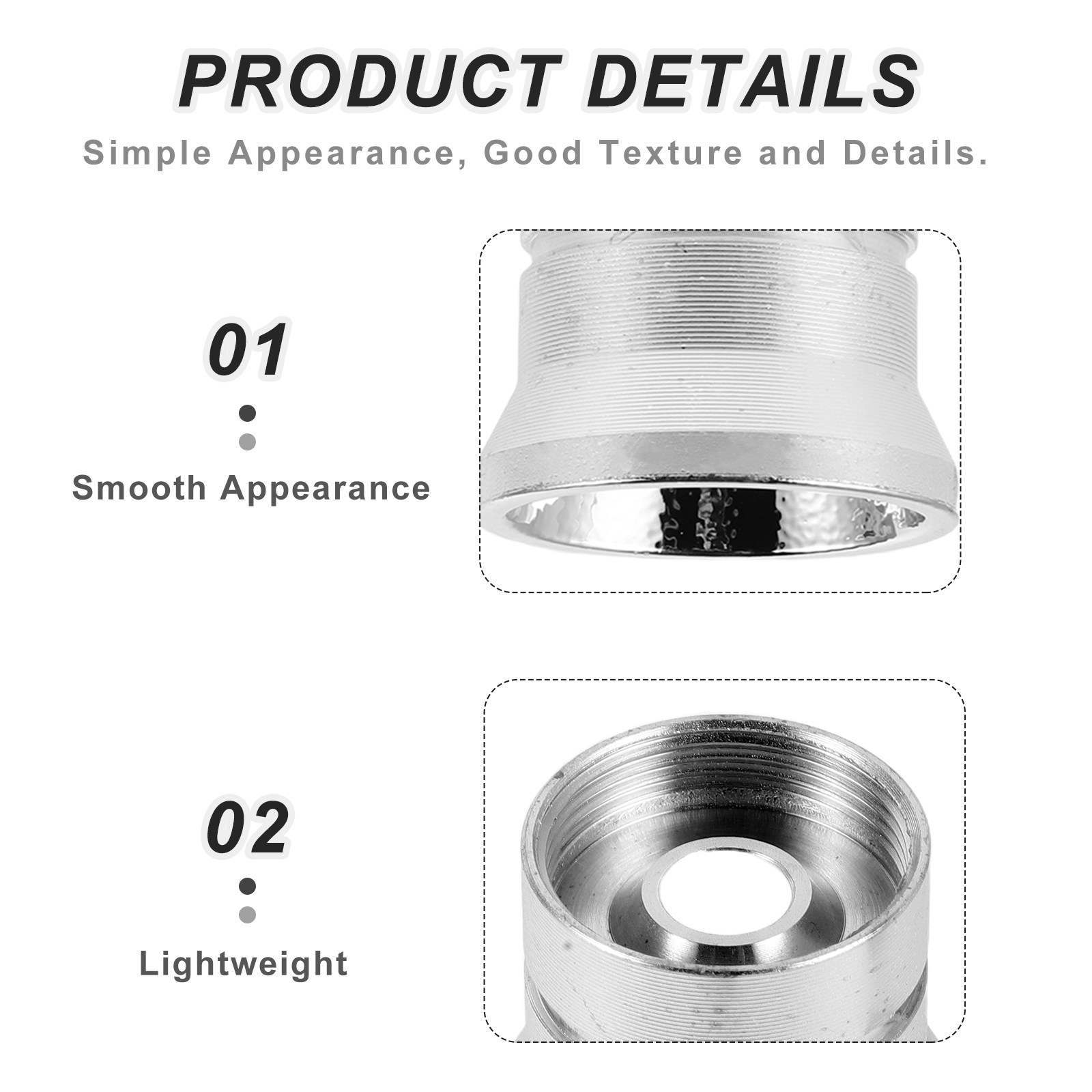 2Pcs Flashlight Reflector Cup  - Outdoor Lighting Spotlight 评论和价格