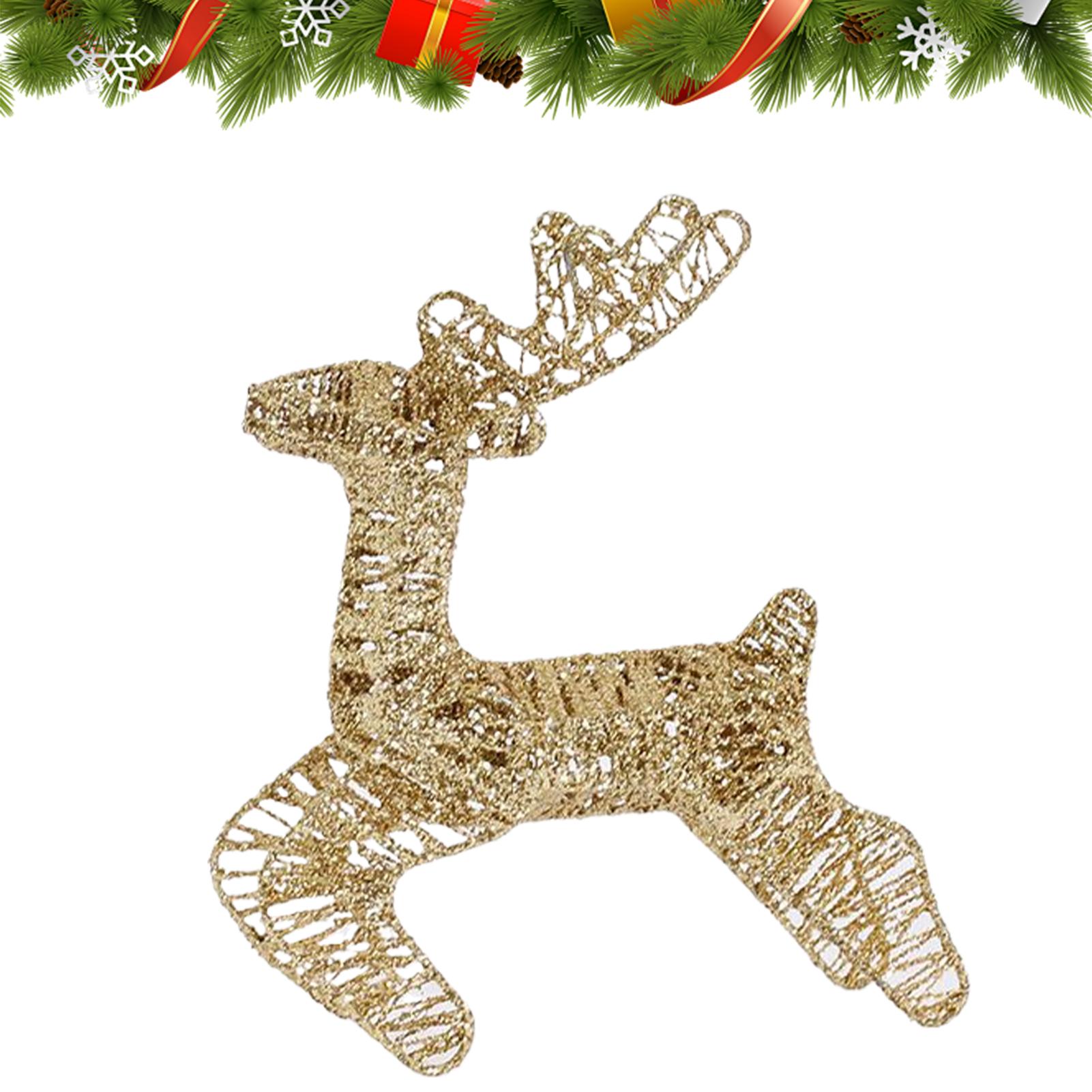 Light Up Reindeer Anti-Rust Fe - Outdoor Lighting Front Yard 评论和价格