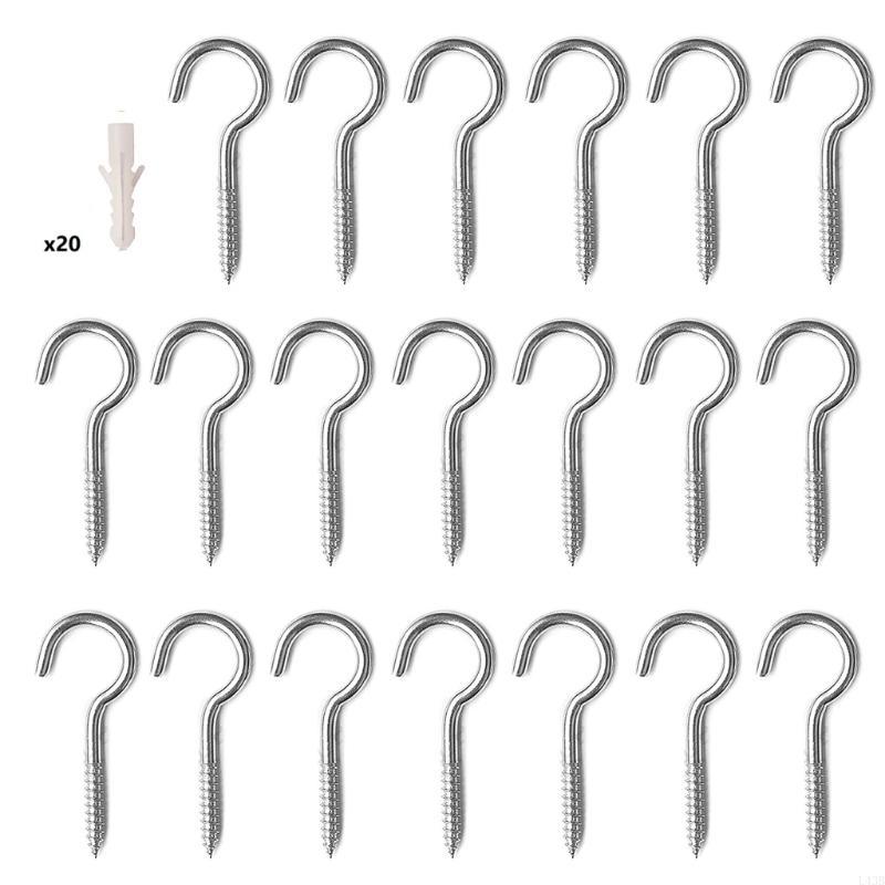 20 Pieces Stainless Steel Eye  - Outdoor Lighting Under Deck 评论和价格