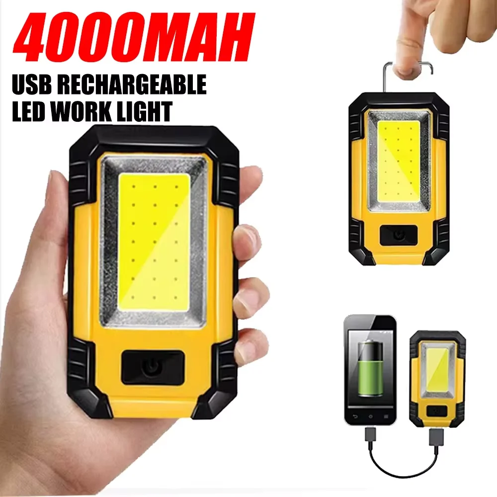 Rechargeable 4000MaH Work Ligh - Outdoor Lighting Beacon 评论和价格