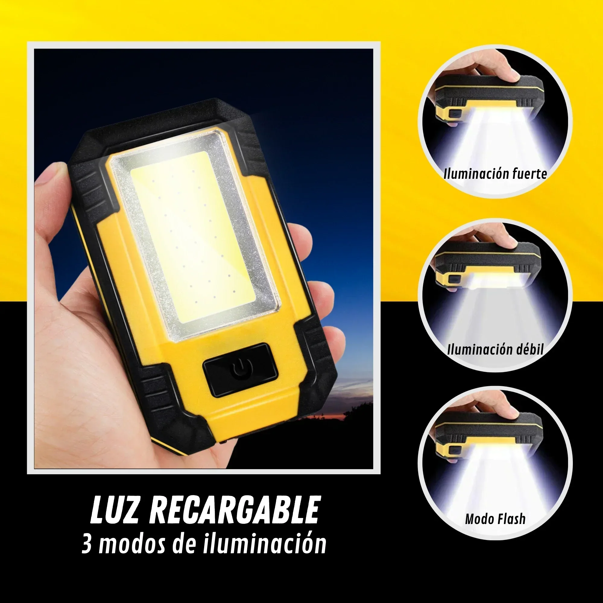 Rechargeable 4000MaH Work Ligh - Outdoor Lighting Beacon 评论和价格