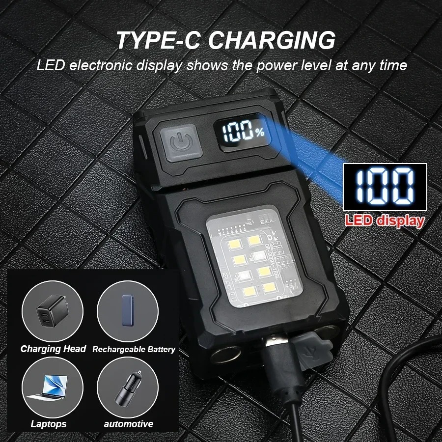 Mini USB Recharge LED Flashlig - Outdoor Lighting Beacon 评论和价格