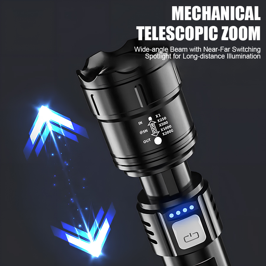 High Power P50 LED Flashlight  - Outdoor Lighting Beacon 评论和价格