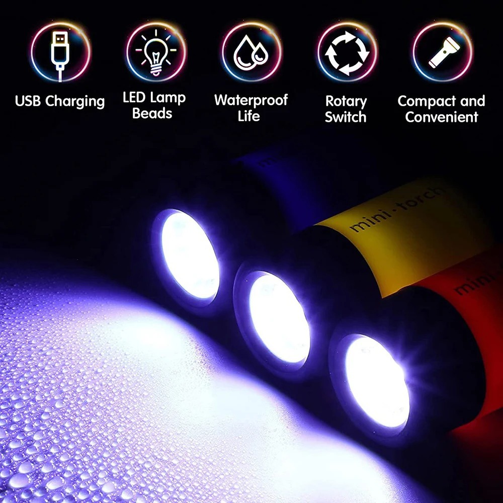 USB Rechargeable Camping Mini  - Outdoor Lighting Beacon 评论和价格