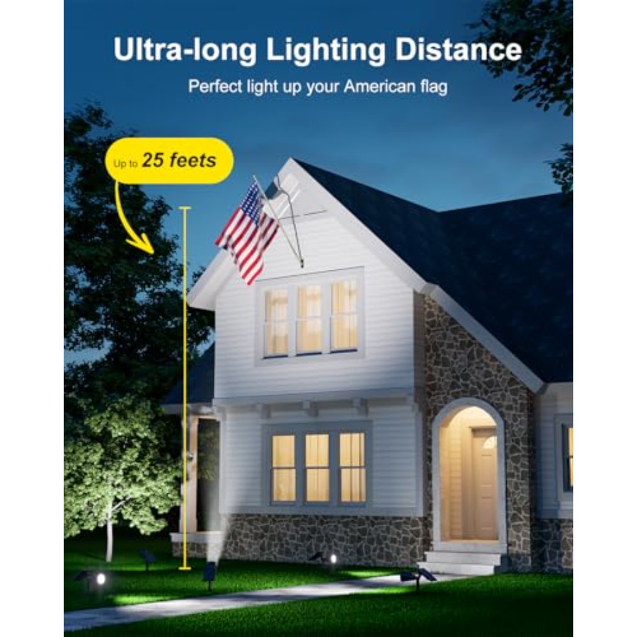 Solar Spotlights Outdoor Water - Outdoor Lighting Spotlight 评论和价格