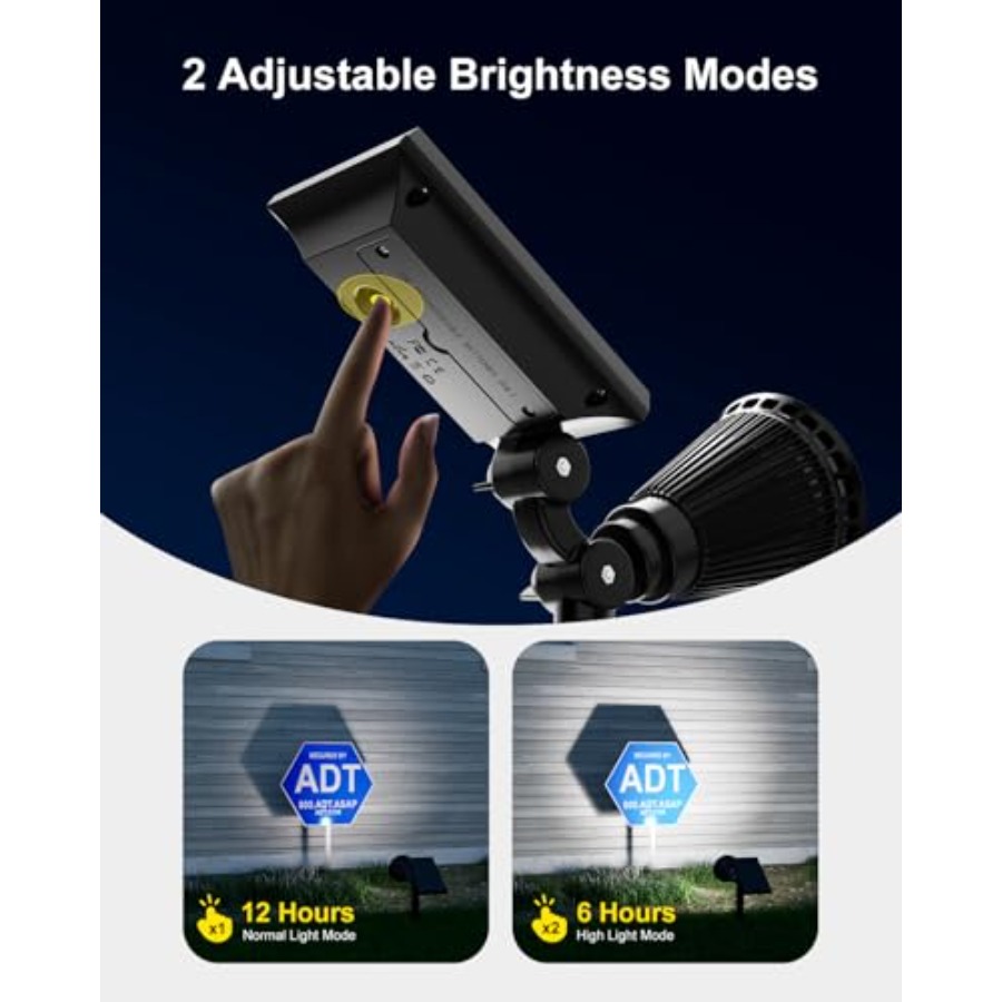 Solar Spotlights Outdoor Water - Outdoor Lighting Spotlight 评论和价格