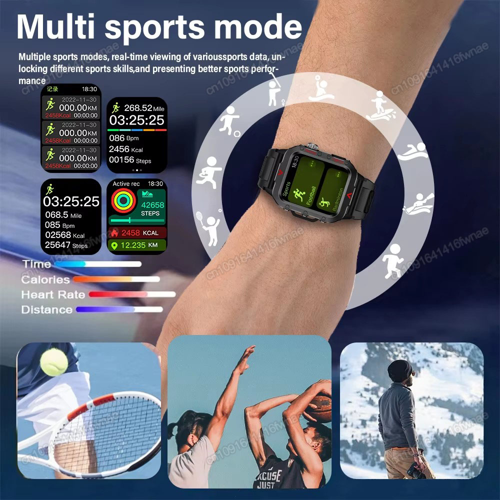 New Men's Smart Watch LED Flas - Outdoor Lighting Smart Controller 评论和价格
