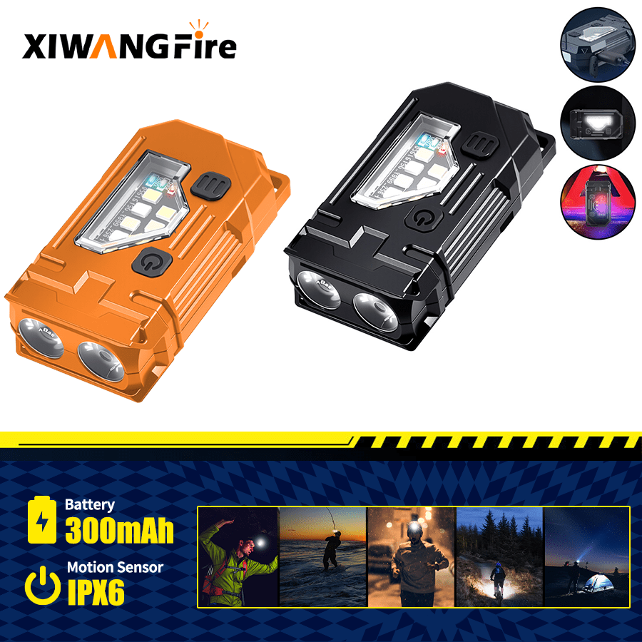 Mini Keychain EDC Flashlight - - Outdoor Lighting Beacon 评论和价格