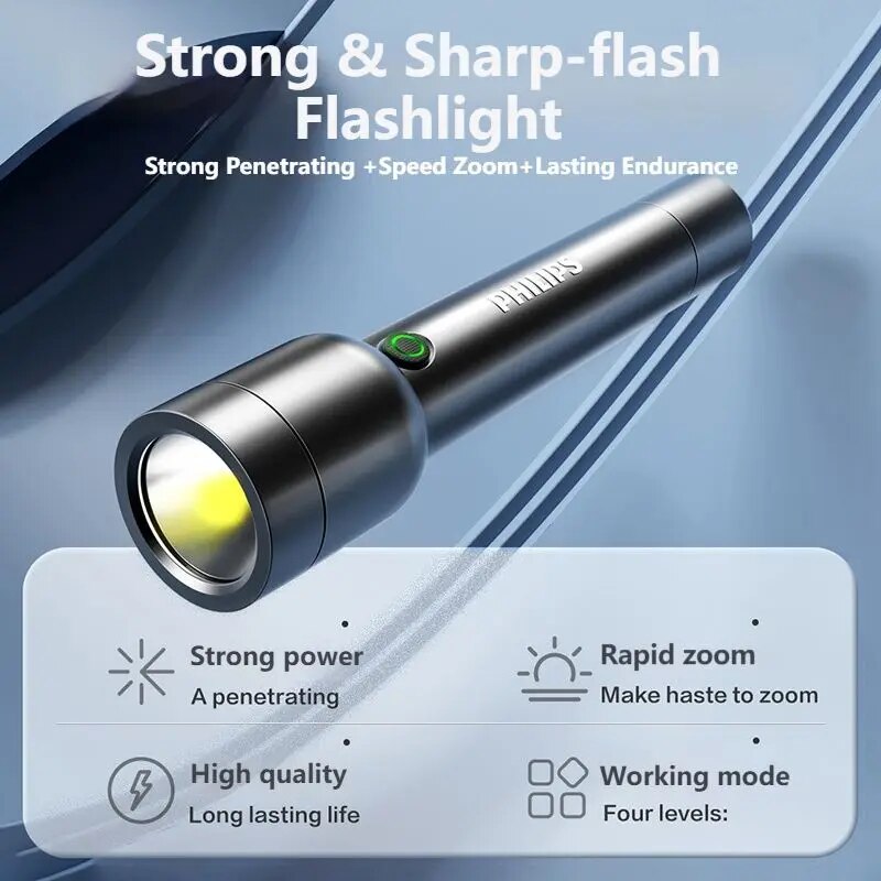 Philips LED Flashlight With US - Outdoor Lighting Philips 评论和价格