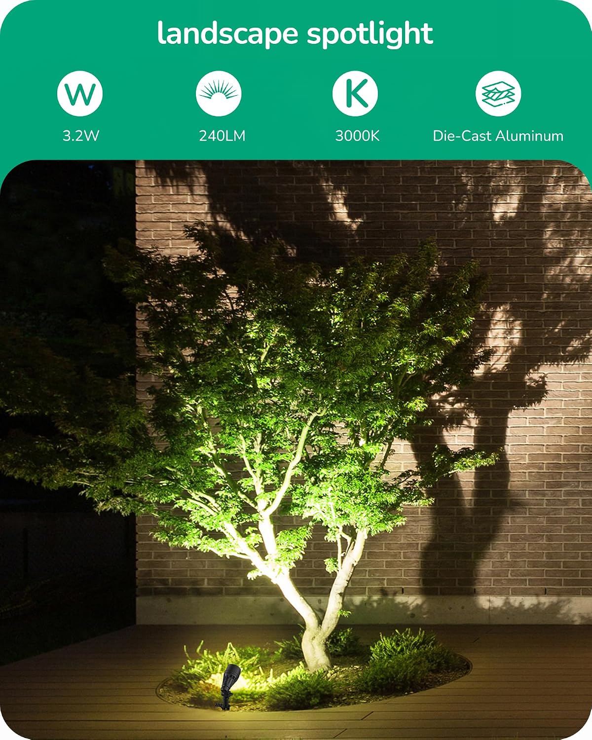 Low Voltage Spotlight Aluminum - Outdoor Lighting Spotlight 评论和价格