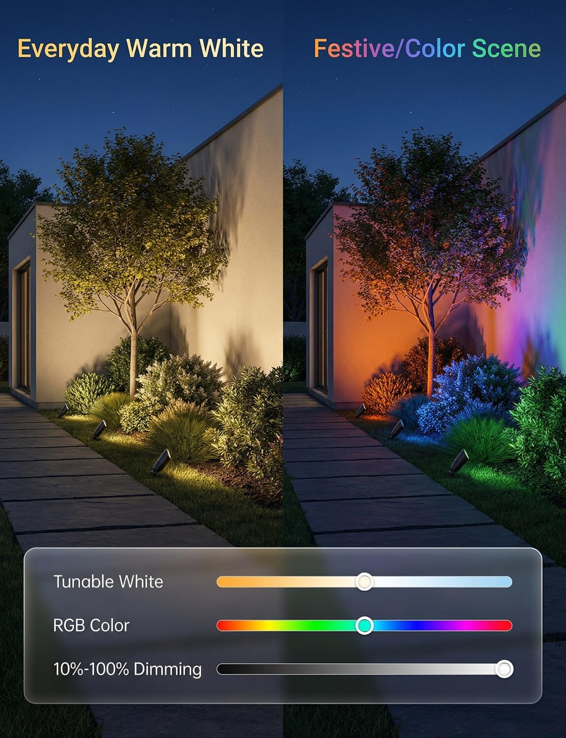 Low Voltage Outdoor RGBCW Land - Outdoor Lighting Spotlight 评论和价格