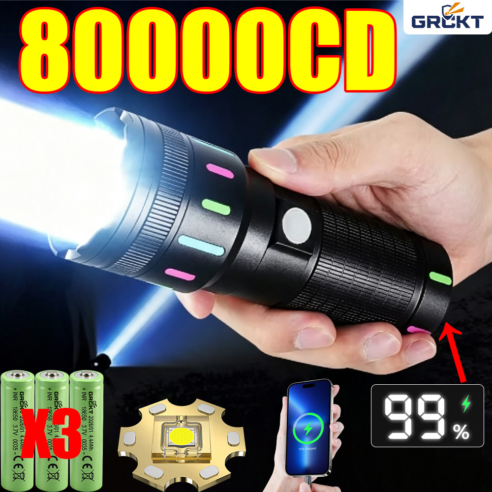 80000CD Most Powerful LED Flas - Outdoor Lighting Nearby 评论和价格