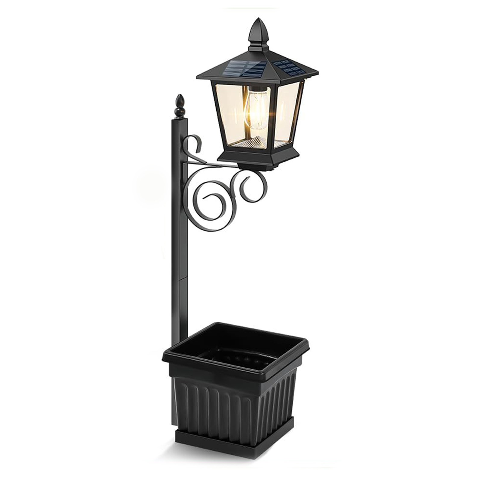 2-in-1 Solar Planter Lamp 8-10 - Outdoor Lighting Front Yard 评论和价格