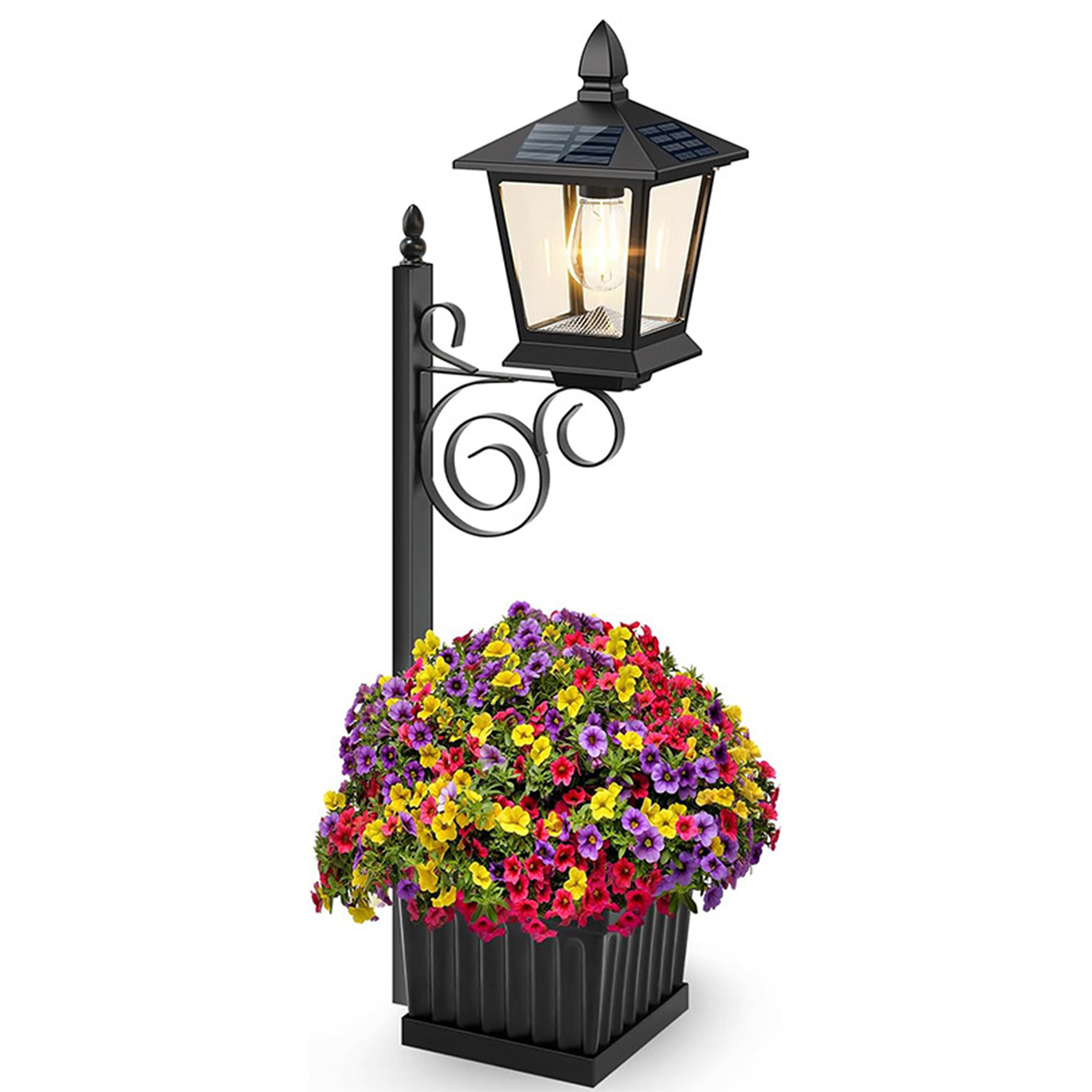 2-in-1 Solar Planter Lamp 8-10 - Outdoor Lighting Front Yard 评论和价格