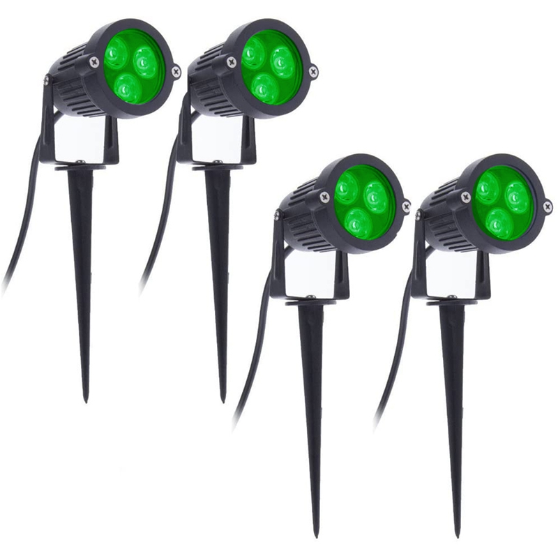 4Pcs LED Garden Lights 3W 220V - Outdoor Lighting Spotlight 评论和价格