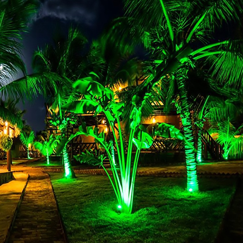 4Pcs LED Garden Lights 3W 220V - Outdoor Lighting Spotlight 评论和价格