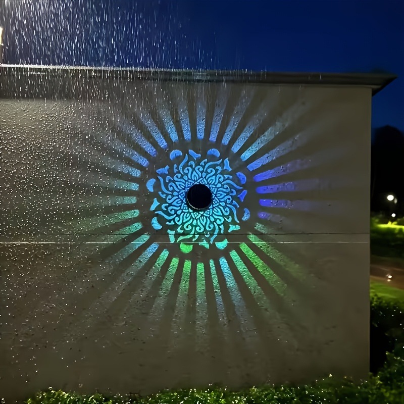 Solar LED Wall Light Mandala P - Solar Lantern Hanging 评论和价格