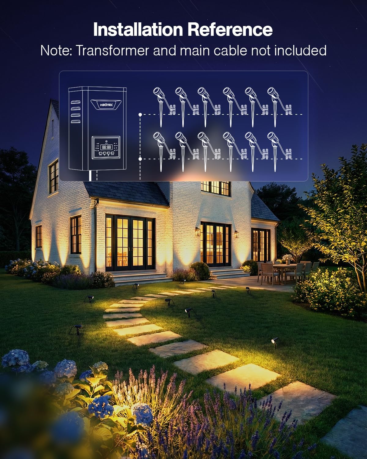 Twelve Pack Low Voltage Landsc - Outdoor Lighting Spotlight 评论和价格