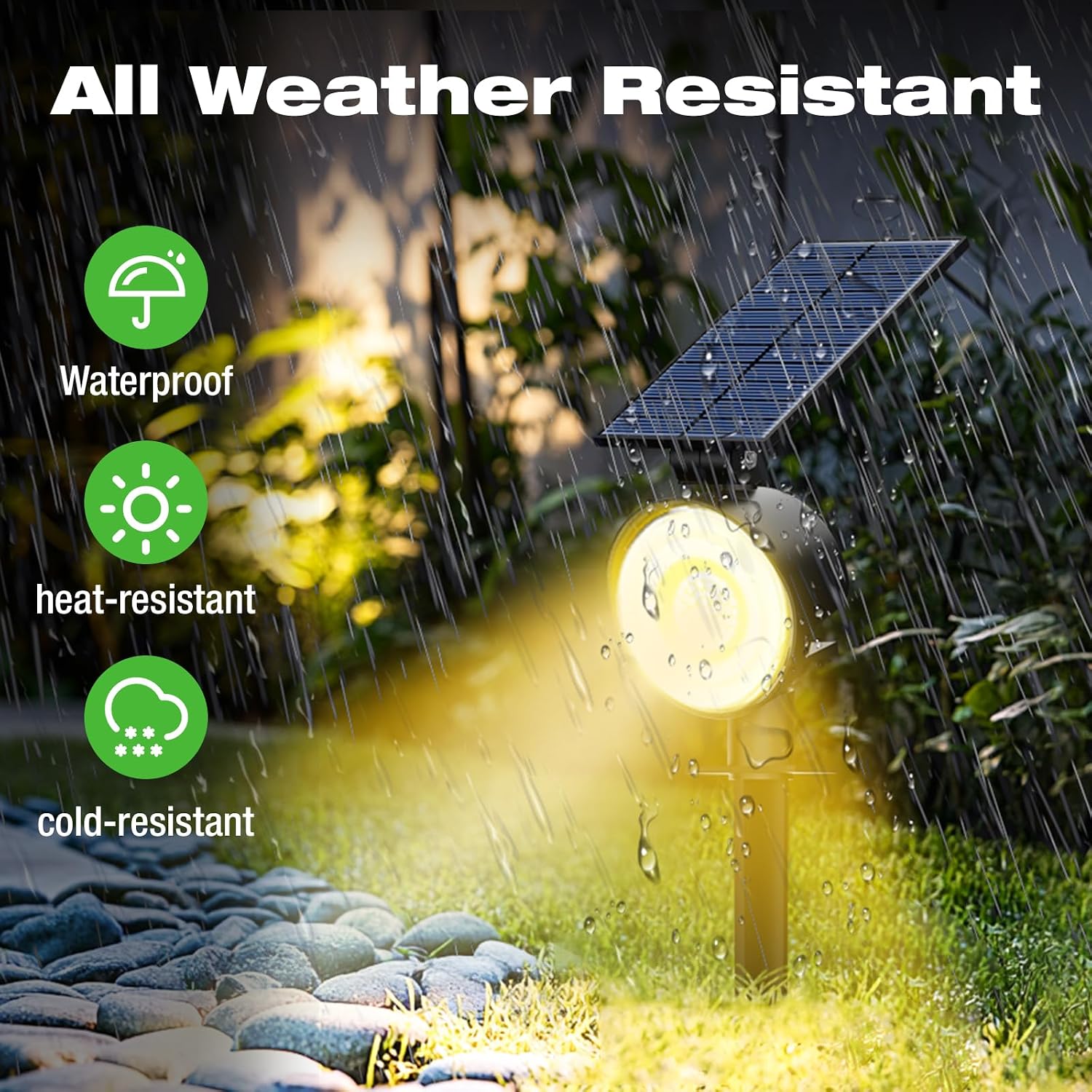 Outdoor Solar Spot Lights Wate - Outdoor Lighting Spotlight 评论和价格