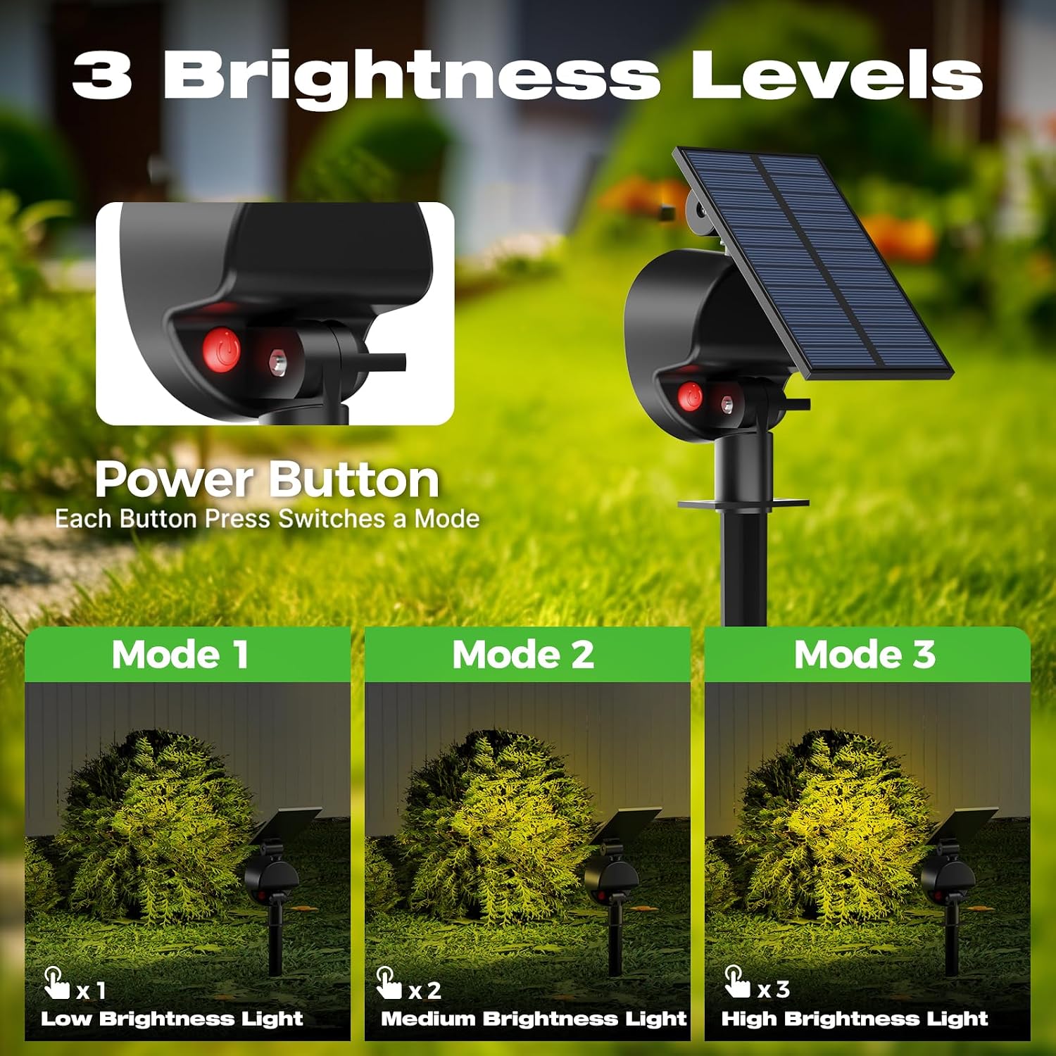 Outdoor Solar Spot Lights Wate - Outdoor Lighting Spotlight 评论和价格