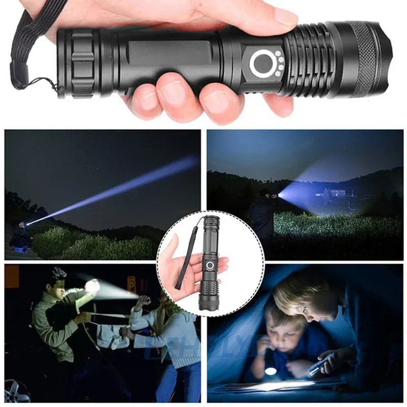 High Power XHP70 Led Flashligh - Outdoor Lighting Beacon 评论和价格