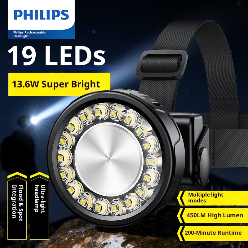 Philips 19 Lamp Beads LED Head - Outdoor Lighting Philips 评论和价格